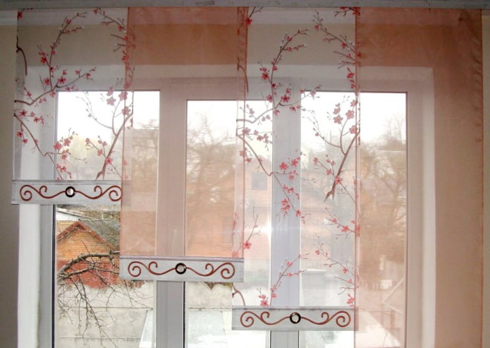 Tele giapponesi con immagini di sakura