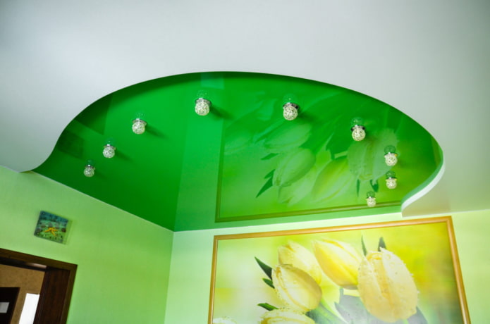 tessuto elasticizzato verde