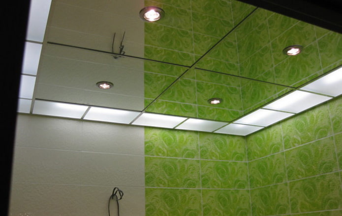 pannelli per soffitto a specchio