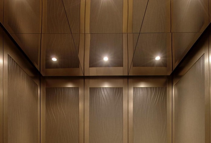 pannelli per soffitto a specchio