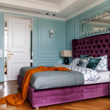 Specchio in camera da letto: una selezione di foto degli interni e consigli per il corretto posizionamento-4