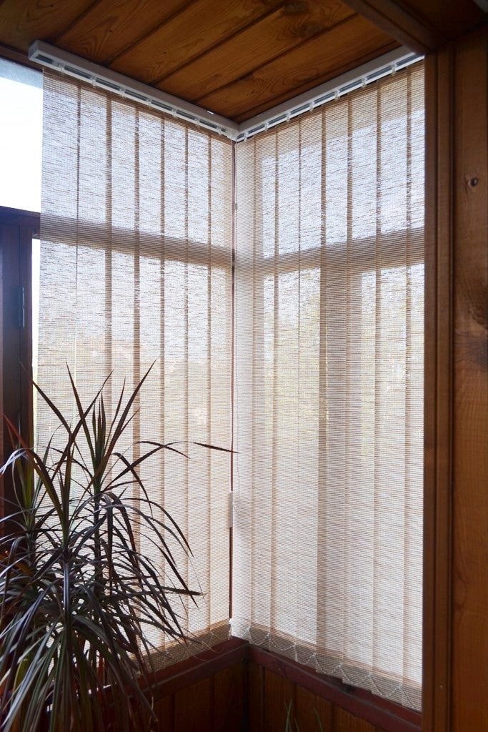 stecche verticali sul balcone