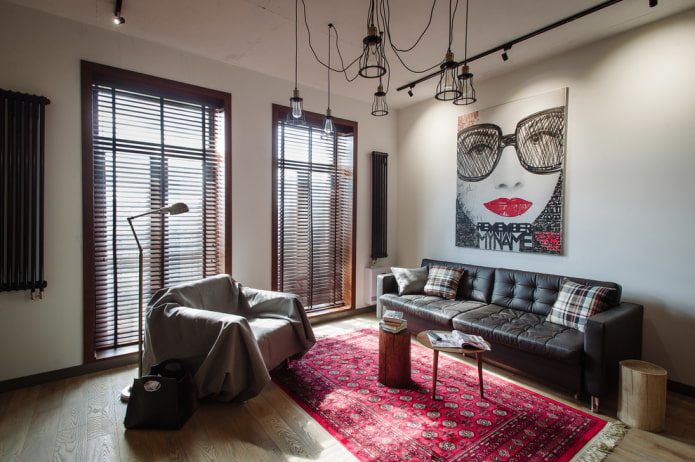 stecche orizzontali in stile moderno