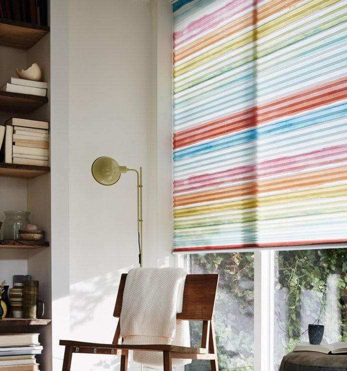 tende multicolori