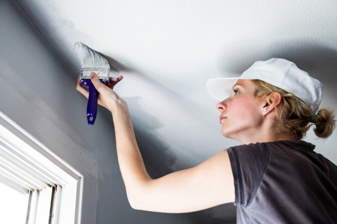 preparazione del soffitto