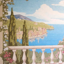 Selezione di fotodisegni da carta da parati liquida-0