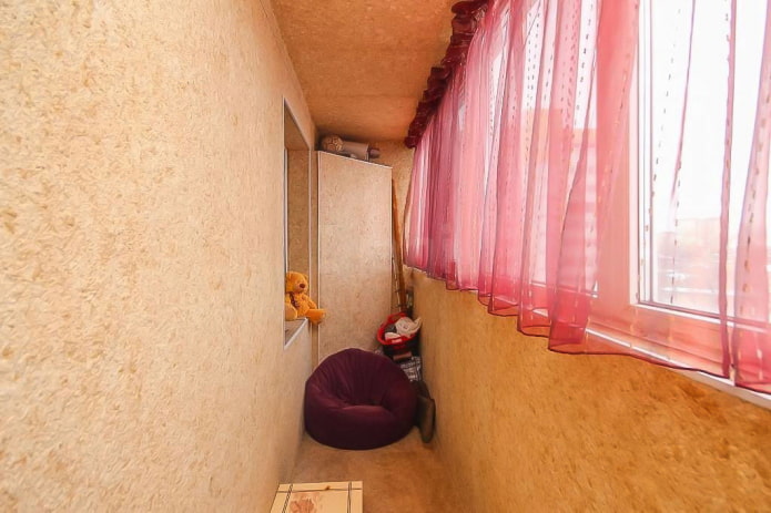 carta da parati sulla loggia