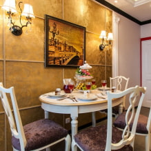 Come usare il colore oro nell'interno della cucina?-4