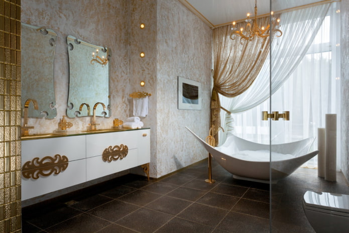 bagno in stile art déco