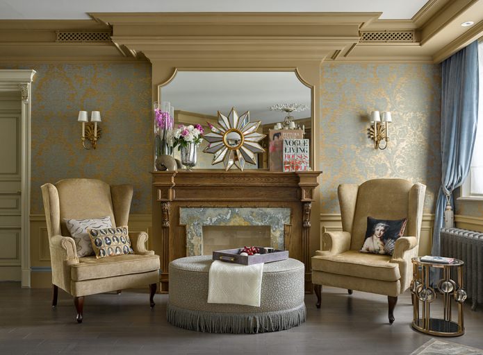interno in stile classico