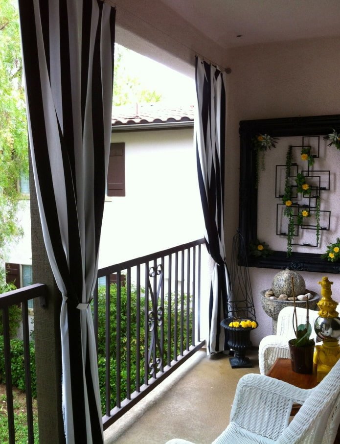 Tende per il balcone