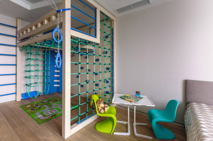 spalliera a muro all'interno