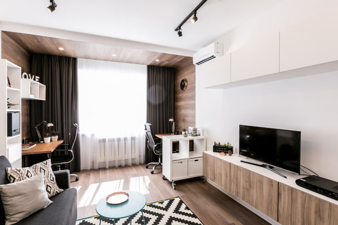 Suddivisione in zone con il soffitto