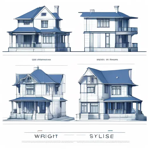 Case in stile Wright: eleganza e architettura organica