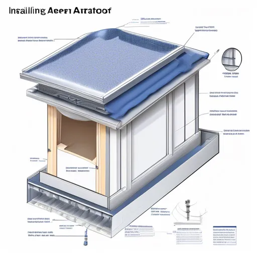 Installazione di aeratori su un tetto morbido per una ventilazione efficace