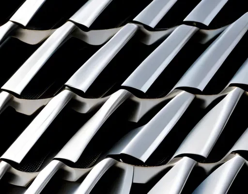 Griglie di ventilazione in metallo per la decorazione della facciata della casa